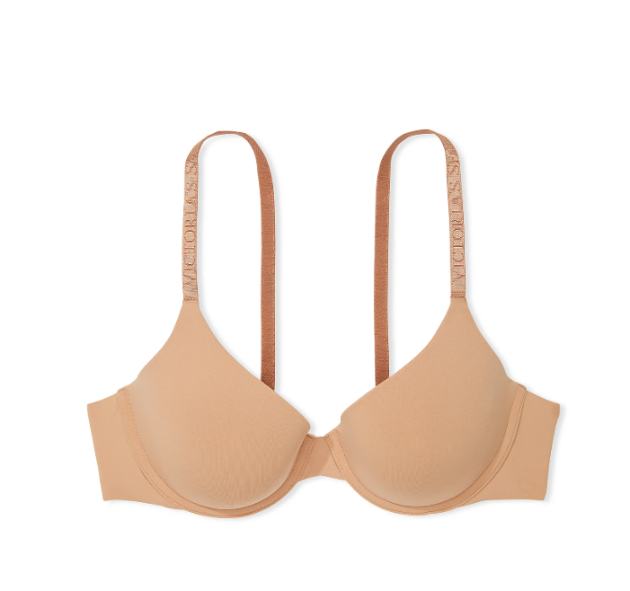 DUMMY - Brasier Victoria Secret demi ligeramente forrado crema 36C